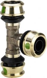 VIEGA Viega T-Stück mit SC Raxofix 5318 in 50mm Siliziumbronze   – 647 537