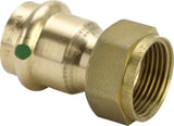 VIEGA Viega Verschraubung mit SC Sanpress 2263 flachdichtend in 35mm x G2 Sibr   – 305 024