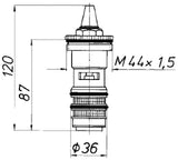 SCHMIEDL GS Thermostateinsatz 1/2"   – GS0499/15