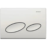GEBERIT GE Betaetigungsplatte Kappa20, 2-Mengen Kunststoff weiss   – 115.228.11.1