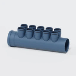 POLOPLAST PO Lüftungsverteiler kompakt POLO-KWL DN 160/10x75   – 03045