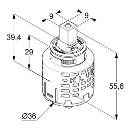KLUDI Kludi Steuereinheit K36   – 7560700-00