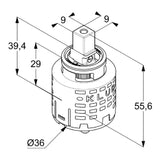 KLUDI Kludi Steuereinheit K36   – 7560700-00