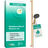 HANSGROHE HG Brauseset Raindance Alive Select S 125 3jet EcoSmart Unica 900mm BBR  – 24601140