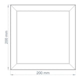POLOPLAST PO Designventil Square POLO-KWL DN 100, Verteilsystem DN 75   – 03653