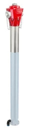 HAWLE Hawle Inox-Überflurhydrant Fig.5140H4 PN10/16, DN100, RD 1.5m, BB rot + H4Live  – 5053020