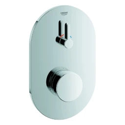 GROHE Grohe Eurosmart CS Selbstschluss- Brausebatterie, mit Mischung, chrom   – 36 321 000