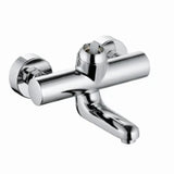 KLUDI Kludi Provita Wand-Einhandmischer ohne Hebel, Ausladung 183mm, chrom  – 335300500