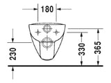 DURAVIT Duravit D-Code Rimless Set  – 45700900A1