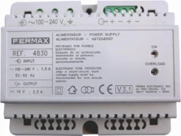 FERMAX Audio/Video Netzgerät, VDS/DUOX 240Vac/18VDC-3,5A, TE6  – F04830