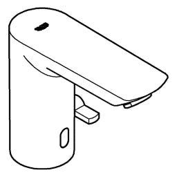 GROHE Grohe WT-IR-Elektron. Bau Cosmopolitan E 36453 mit Mischung 230 Volt chrom   – 36 453 000