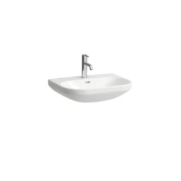 LAUFEN Laufen Lua Waschtisch rund 81108.3 600x460 1HL mÜL weiß  – H8110830001041