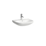 LAUFEN Laufen Lua Waschtisch rund 81108.3 600x460 1HL mÜL weiß  – H8110830001041