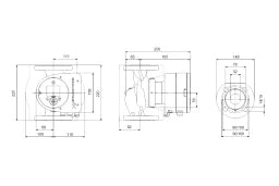 GRUNDFOS MAGNA3 32-80 F 220 1x230V PN6/10 Nr.98333874  – 98333874