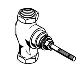 KLUDI Kludi Unterputzventil ohne Sichtteil 1/2"  – 29209