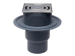 HUTTERER & LECHNER HL3100T Balk.- u. Terr.abl. DN75/110 sr, GK, 145x145mm/138x138mm   – HL3100T