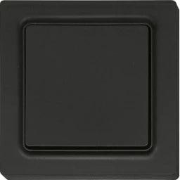 ELTAKO Funktaster anthrazit matt 55x55mm batter ie- und leitungslos E-Design55  – 30055718