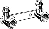 VIEGA Viega Montageeinheit mit SC Sanpress 2222.2 in 15mmxRp1/2x100mmSiliziumbronze   – 308 674