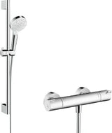 HANSGROHE HG Brausenkombi Crometta Vario/ Ecostat 1001 CL/Unica 650mm weiß/chrom  – 27812400