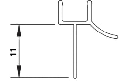 PROVEX Provex Dichtung Elegance/Vario/Arco transparent   – 1200SA00F