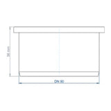 POLOPLAST PO Muffenstopfen POLO-KAL DN 90   – 02327