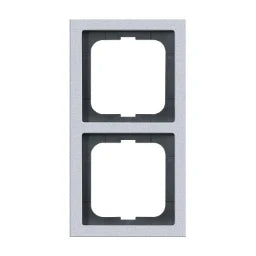 BUSCH-JAEGER Rahmen 2-fach Future Linear alusilber   – 2CKA001754A4302