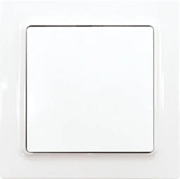ELTAKO Funktaster reinweiß glänzend 55x55mm bat terie- und leitungslos E-Design55  – 30055715