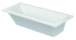 DURAVIT Duravit D-Code Badewanne Rechteck 1700x750mm, Ablauf im Fußbereich   – 700100000000000