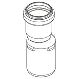 REHAU RAUPIANO PLUS Übergangsrohr DN 40/32   – 11326101001