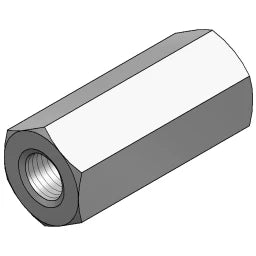 MEFA Distanzmuffe sechskant V2A, IG M10 L= 40 mm  – 0702835