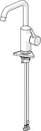 HANSA Hansa EH-Mischer WT-Batt.HANSAVANTIS chrom  – 5255 2267