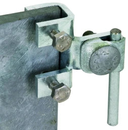 DEHN Anschlussklemme  senkrecht St/tZn f. Profile 3-18mm m. Klemmbock   – 372110