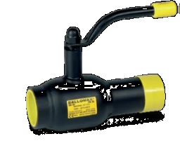 BROEN A/S Ballomax vollverschw. Stahlkugelh. DN15 PN40 red.DG IGxSE max+200°C HH BL138mm   – 61101015 010