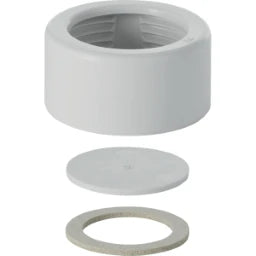 GEBERIT GE Verschraubung 1 Zoll weiss 252888   – 252.888.11.2