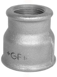 FISCHER GEORG FITTINGS Muffe reduziert Fig. 240 2"x5/4" verzinkt   – 770240237