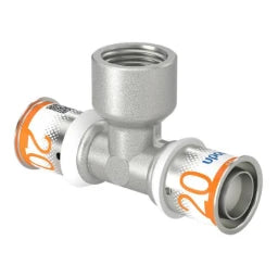 UPONOR Uponor S-Press PLUS T-Stück m. Innengew. 20-Rp1/2"FT-20   – 1070596