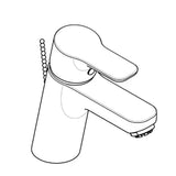 KLUDI Kludi Pure&Easy WT-Einhandmischer ND   – 372750565