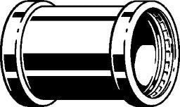 VIEGA Viega Schiebemuffe mit SC Prestabo 1115.5XL in 76,1mm Stahl verzinkt   – 597 771