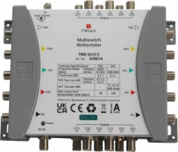 TRIAX Kaskaden-Multischalter 5 Ein/12 Ausgänge ohne Netzteil  – 318614