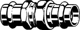 VIEGA Viega Verschraubung mit SC Sanpress 2260 flachdichtend in 35mm Siliziumbronze   – 130 947
