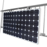 Solarmodul Halter für Balkongeländer Rahmenhöhe 30-35mm 1800mm Modullänge SALE