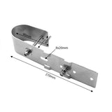 Solarmodul Halter für Balkongeländer Rahmenhöhe 30-35mm 1800mm Modullänge SALE