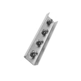 Solarmodul Halter für Balkongeländer Rahmenhöhe 30-35mm 1800mm Modullänge SALE