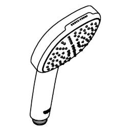 GROHE GROHE Handbrause Tempesta C 110 27571_3 2 Strahlarten chrom  – 27 571 003