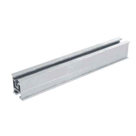 Alumero EasyPITCH Montageschiene 37 (3,6 m) - 802105-36