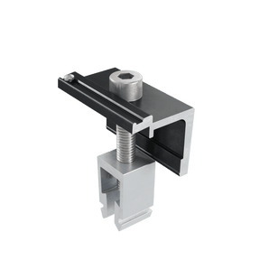 Alumero easyCLAMP Endklemme Click mit Pin schwarz, 30 - 42 mm - 802394CP130-42