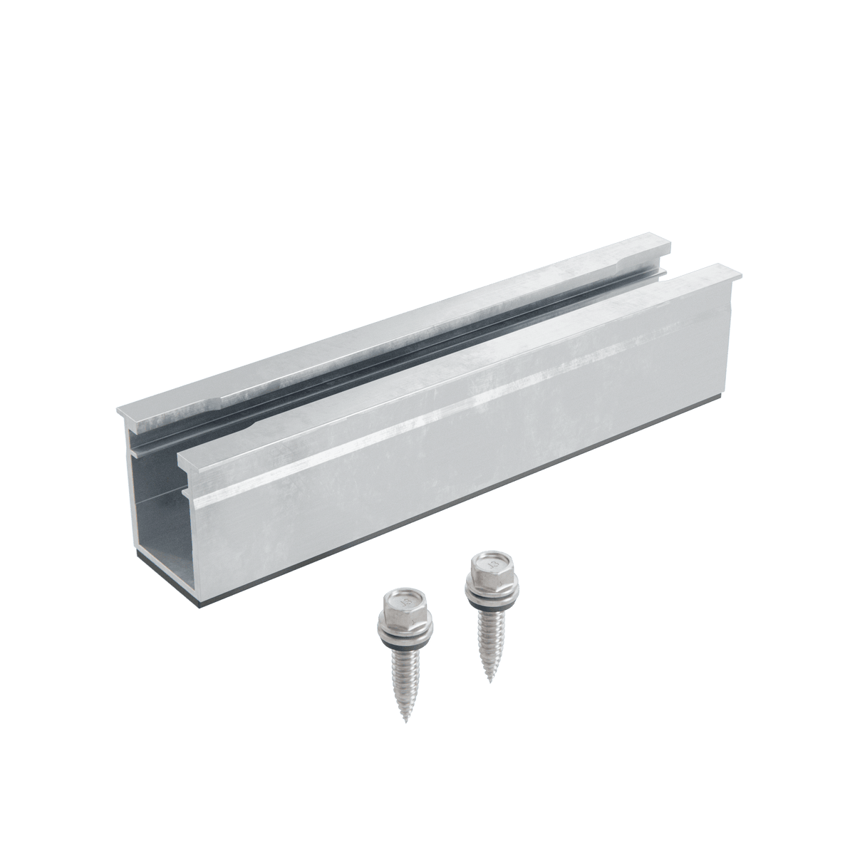 Alumero EasyBRACKET Trapezblech Kurzschiene Länge 150 mm - 802443