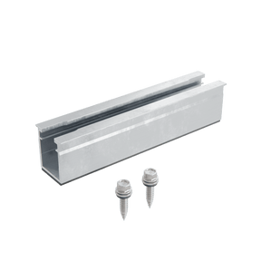 Alumero EasyBRACKET Trapezblech Kurzschiene Länge 150 mm - 802443