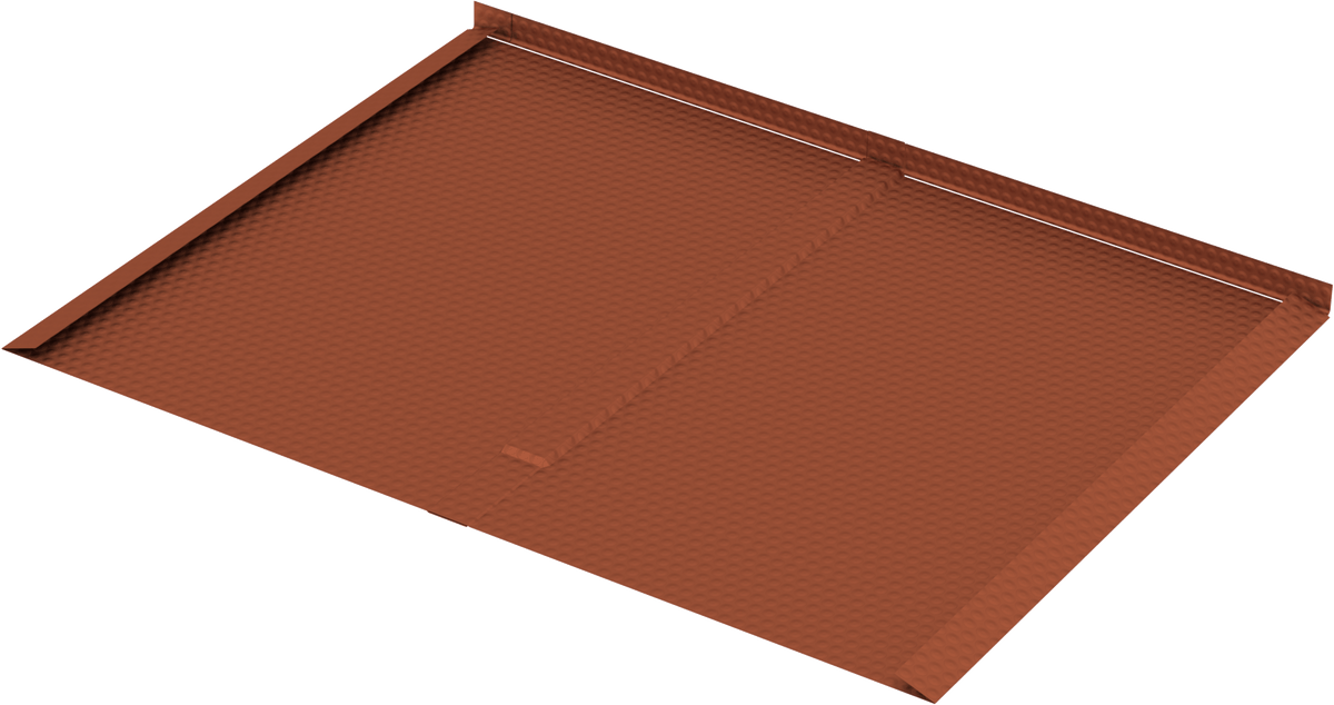 Alumero EasyFLEX Ziegelersatzplatte 2.1 ziegelrot - 802630