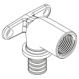 REHAU REHAU Wandwinkel RAUTITAN RX+ 20 - Rp 1/2 lang   – 14563631001